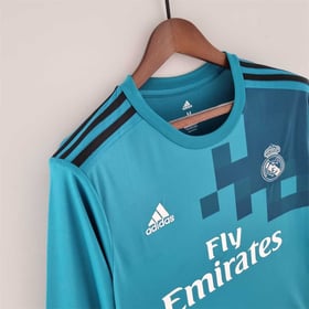 Real Madrid 2017/18 Drittes Trikot Langarm