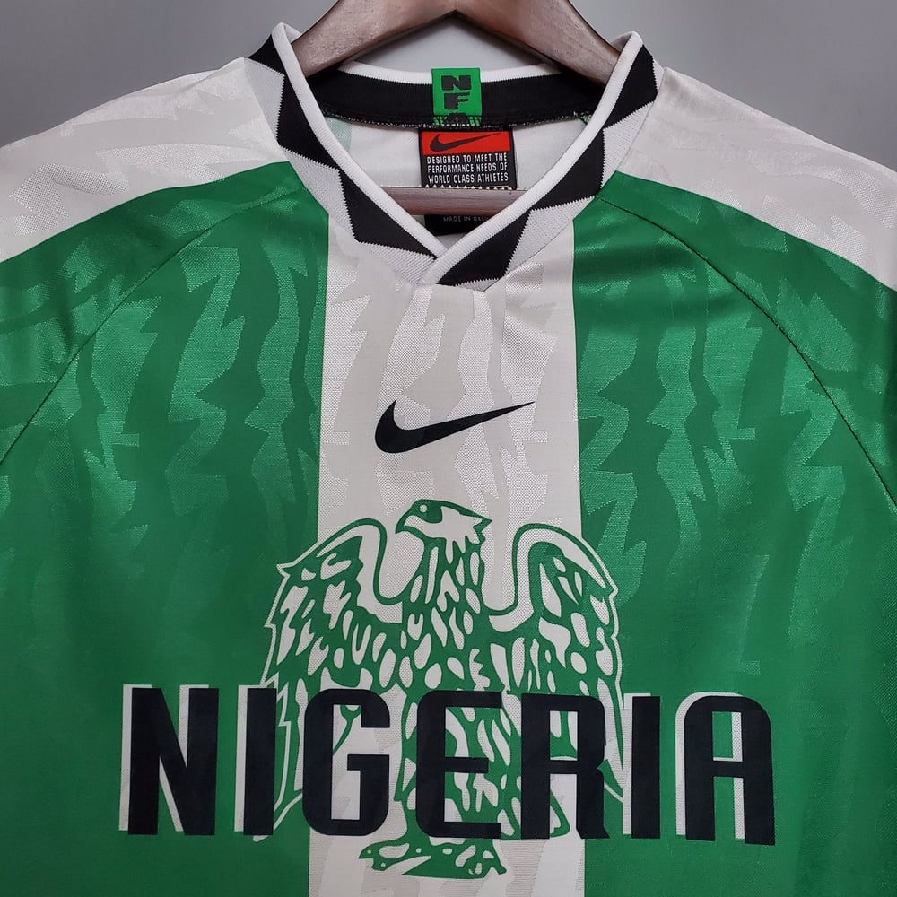 Nigeria 1996 Heimtrikot