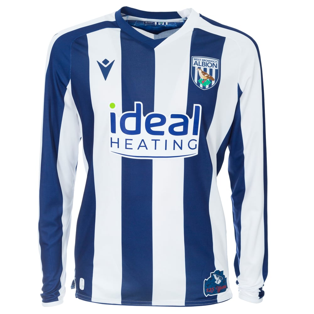 Herrenlangarmtrikot West Bromwich Albion 2025/26 Heim