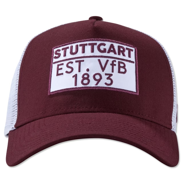 VfB Stuttgart New Era Bordeaux Patch Stuttgart Cap