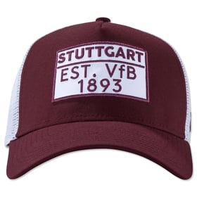 VfB Stuttgart New Era Bordeaux Patch Stuttgart Kappe
