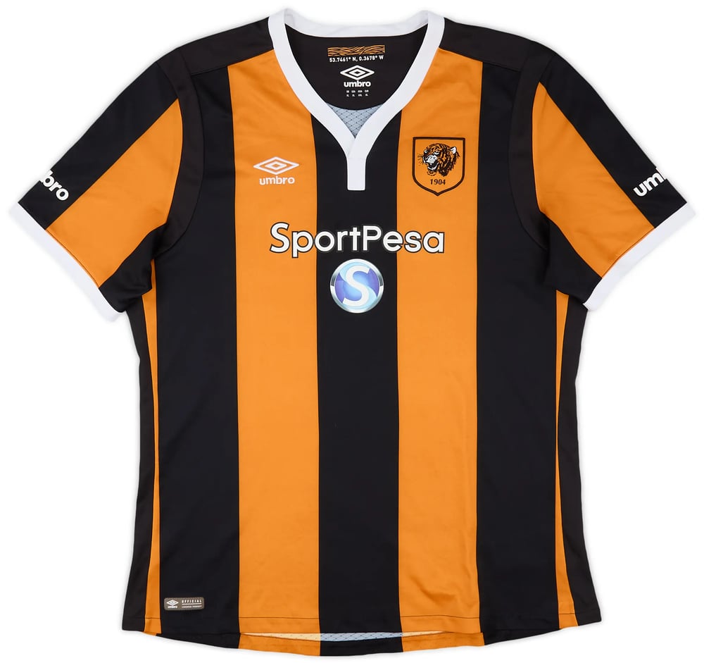Herren ROBERTSON Hull City 2016/17 Heimtrikot