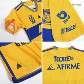 Kinder Tigres UANL Heimtrikot+Kurze Hosen 23/24