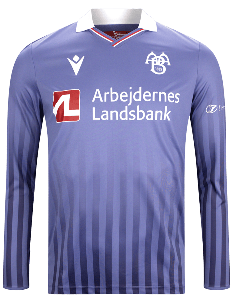 Kid's AaB Fodbold 2025/26 Away Long Sleeve Shirt