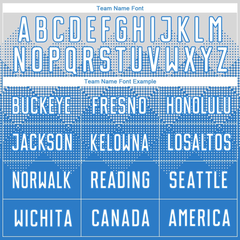 Uniform White Blue Powder Jersey Soccer Custom Sublimation