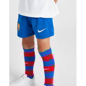 Kinder Barcelona Auswärtstrikot+Kurze Hosen 23/24