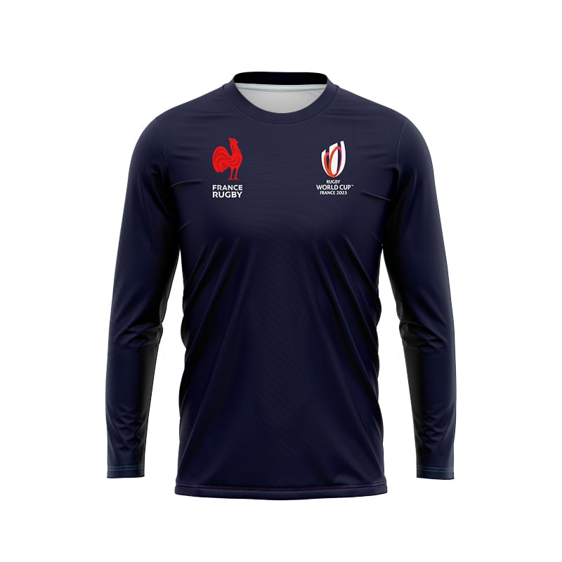 Men's France RWC 2023 Long Sleeve Home Shirt