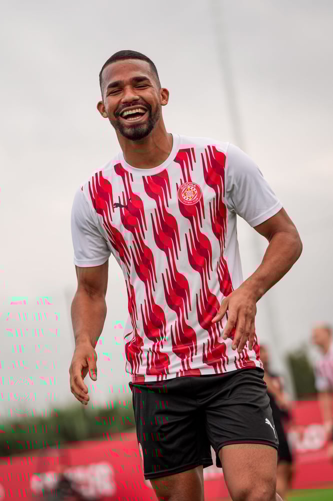 Herren Girona FC 2024/25 Drittes Authentisches UCL Trainingsshirt