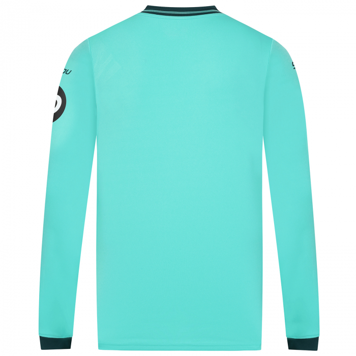 Herren Wolverhampton Wanderers 2025/26 Auswärtstrikot Langarm