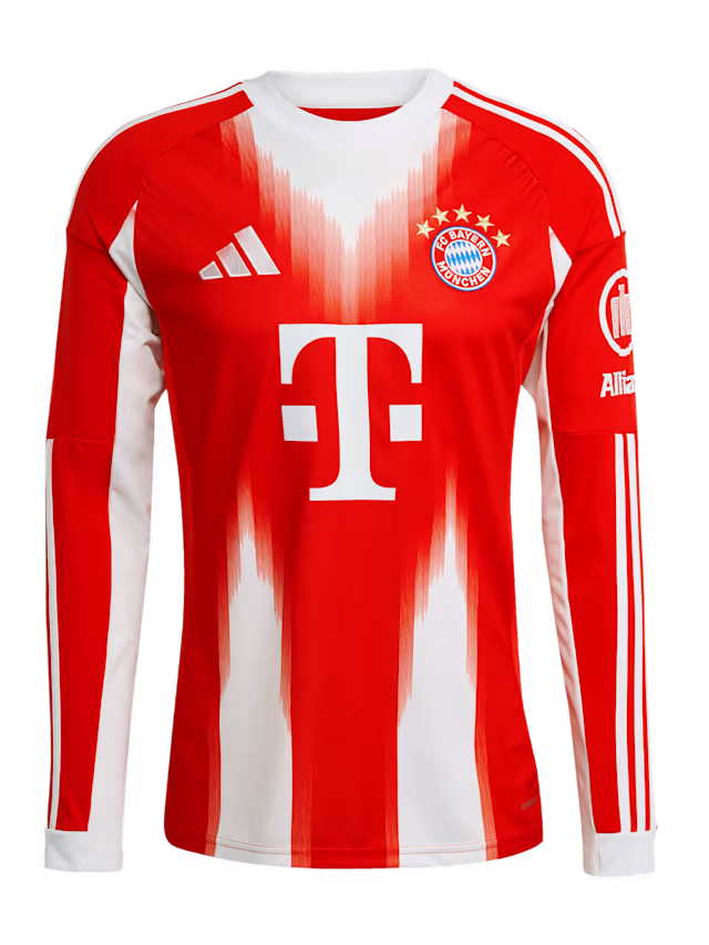 Damen Bayern München 2025/26 Heimtrikot Langarm