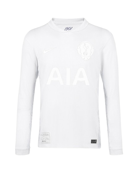 Kid's Tottenham Hotspur 2025/26 1901 FA Cup 125th Anniversary Long Sleeve Shirt