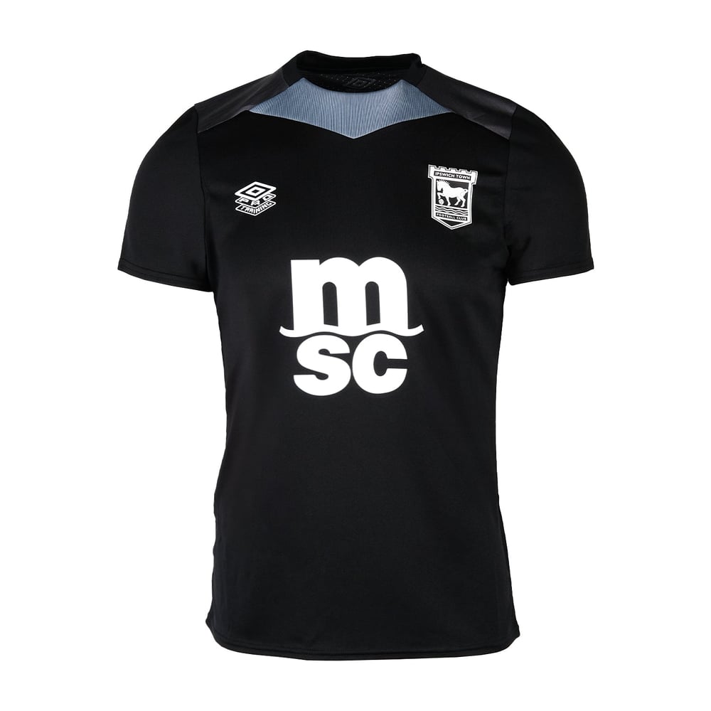 Herren Ipswich Town 2024/25 Dritttrikot Training Authentic - Schwarz