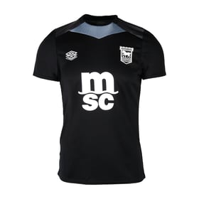 Herren Ipswich Town 2024/25 Dritttrikot Training Authentic - Schwarz