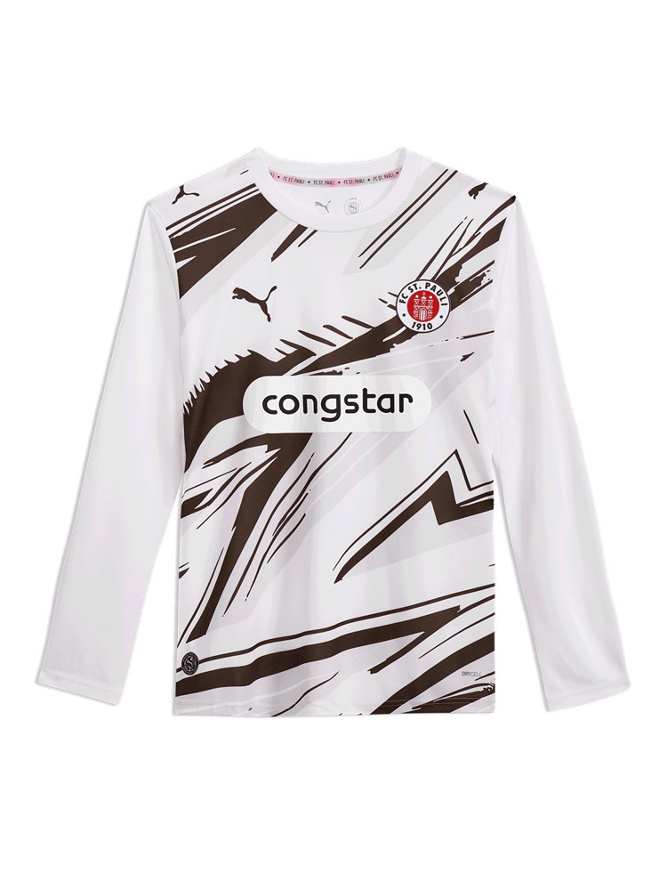 Herren FC St. Pauli 2026/27 Auswärts Langarmtrikot
