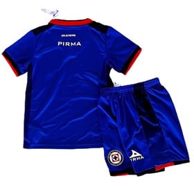 Kinder Cruz Azul Heimtrikot+Kurze Hosen 23/24