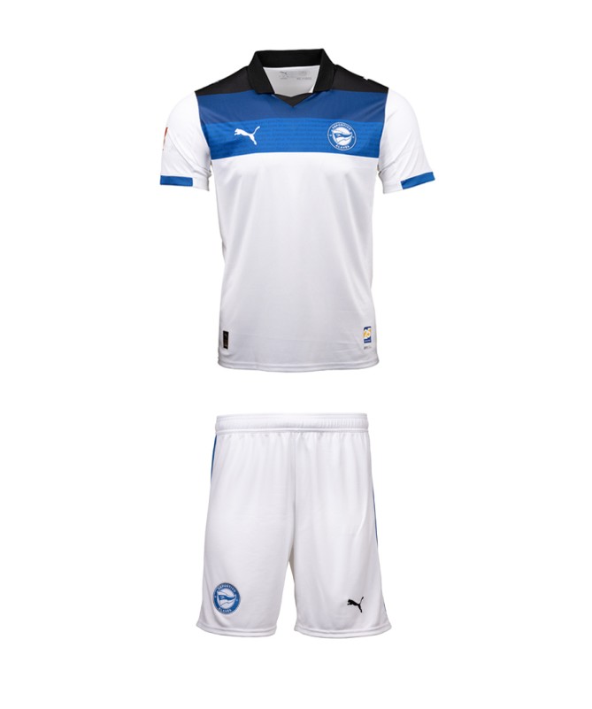 Kinder Alavés 2025/26 Auswärtsset Ohne Sponsor