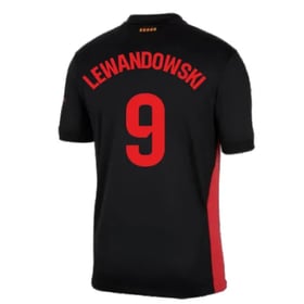 T-shirt extérieur LEWANDOWSKI FC Barcelone 2024/25 pour homme