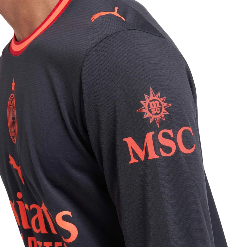 Maglia terza manica lunga Milan 2026/27 bambino