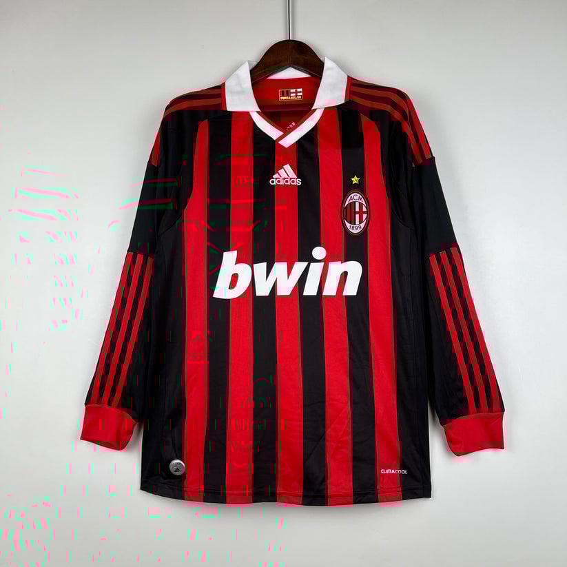 Milan 2009/10 Heimtrikot Langarm