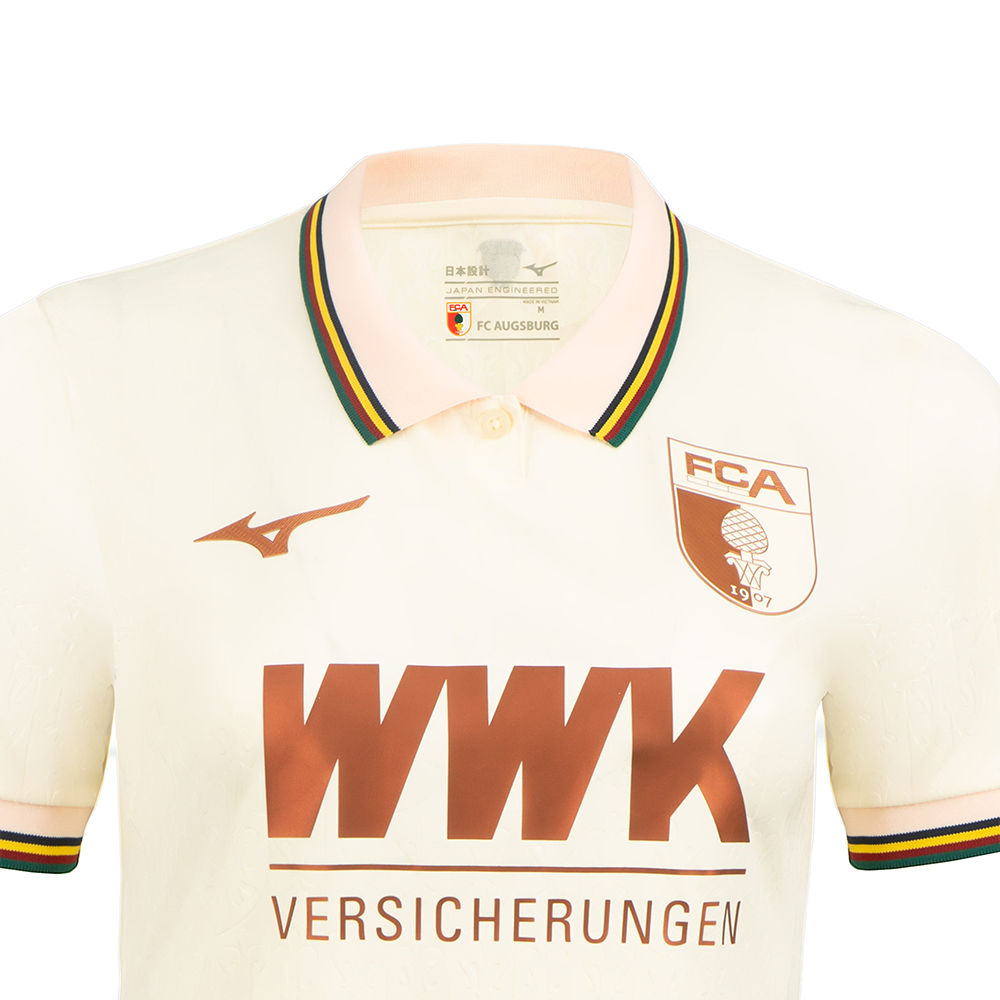 Damska Koszulka FC Augsburg 2025/26 Specjalna - Krem