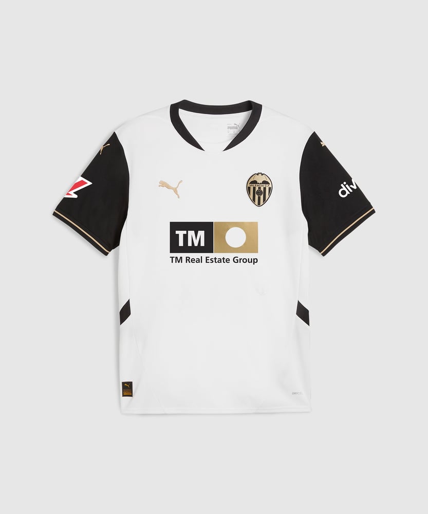 Kinder Valencia CF 2024/25 Heim Authentisches Trikot