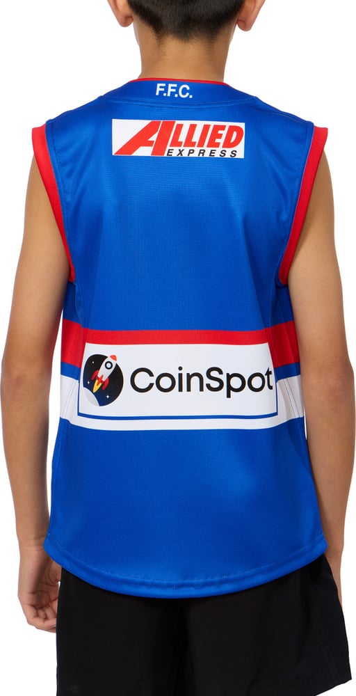Kid's Western Bulldogs 2025 Home Guernsey