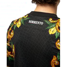 Camiseta portero visitante masculina Sorrento Calcio 1945 2025/26 Negra