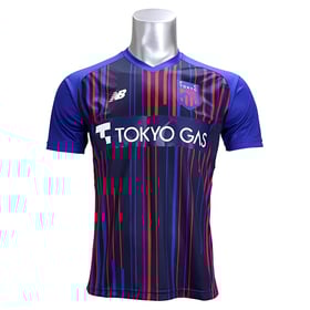 Kid's FC Tokyo 2025 Third Authentic Practice Match Shirt - Blue
