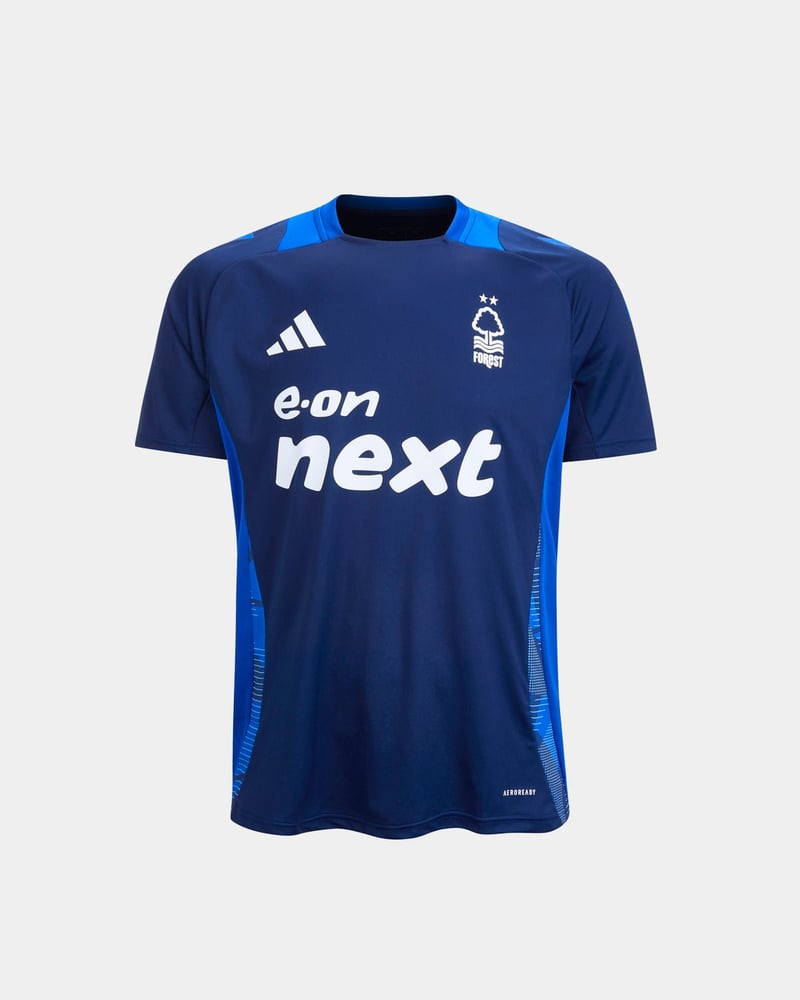 Kinder Nottingham Forest 2024/25 Drittes Authentisches Trainingsshirt - Blau