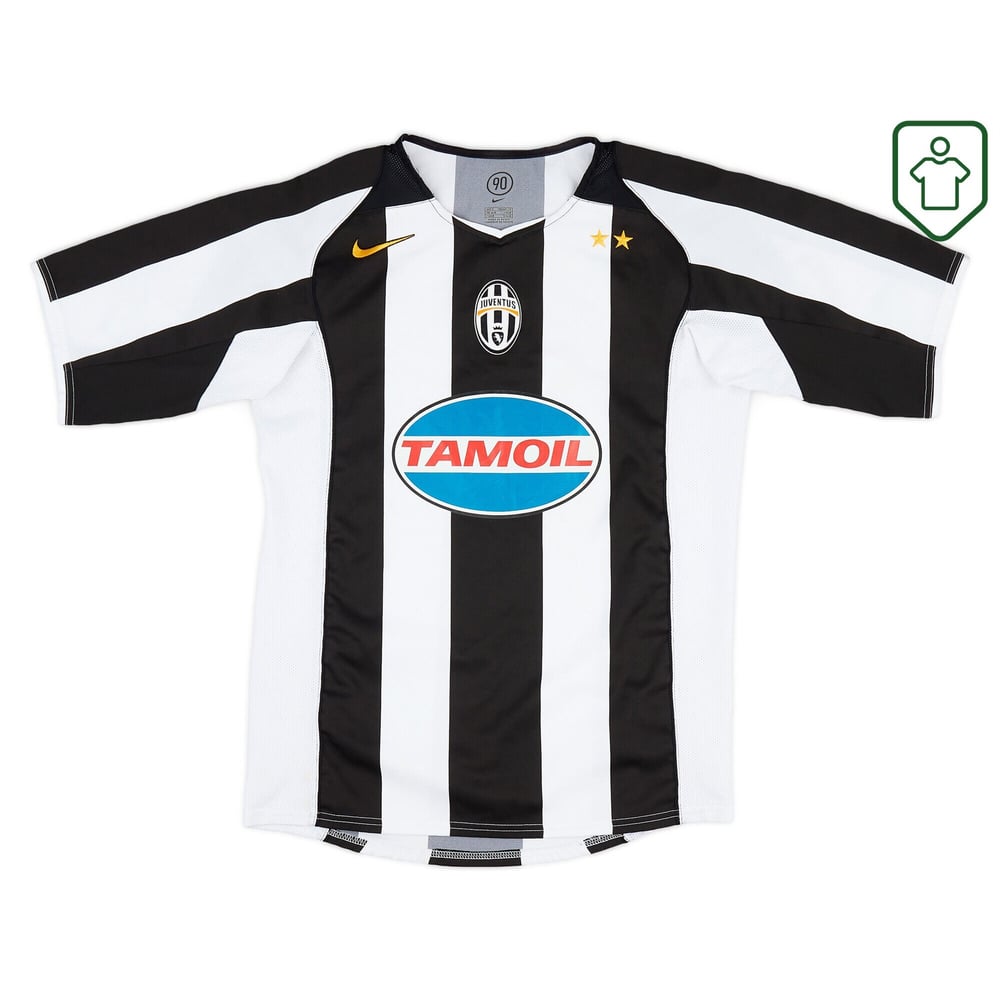 Herren Juventus 2004/05 CL Heim-Retro-Trikot