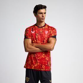 Herren Sevilla FC 2024/25 Drittes Pre Match Shirt - Rot