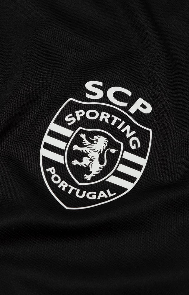 Herren Sporting CP 2023/24 Drittes Authentisches Trainings-Trikot - Schwarz