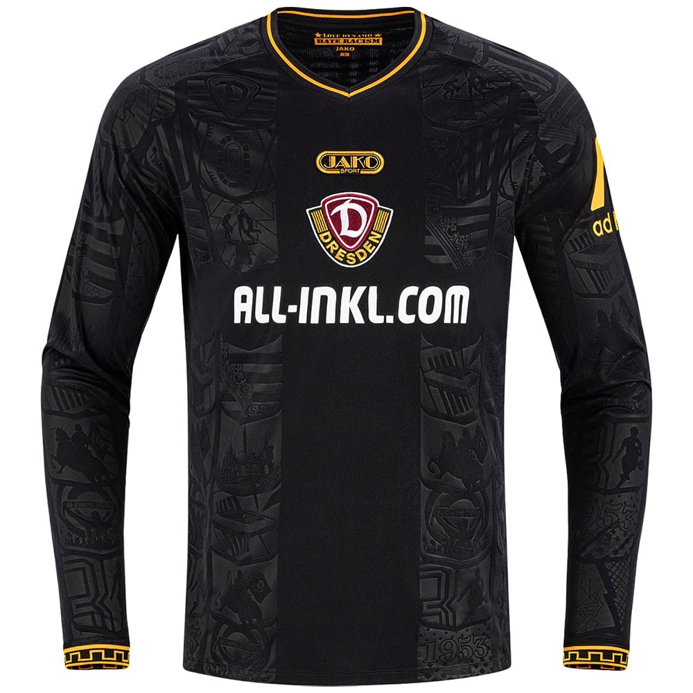 Kinder Dynamo Dresden 2026/27 Drittes Trikot mit langen Ärmeln