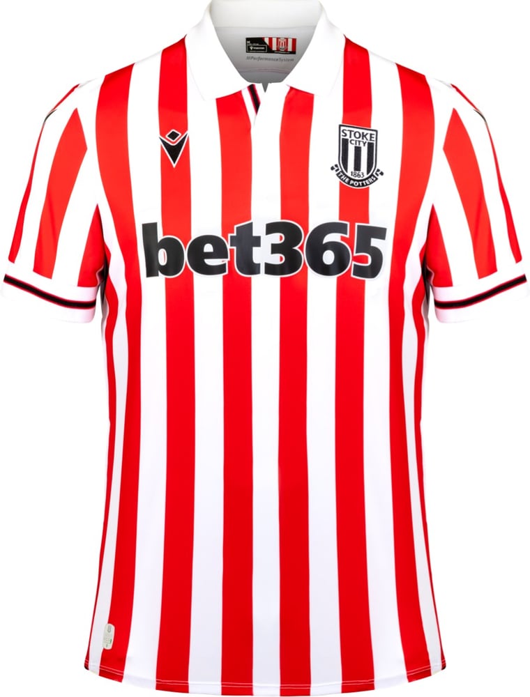 Damen Stoke City 2023/24 Heimtrikot