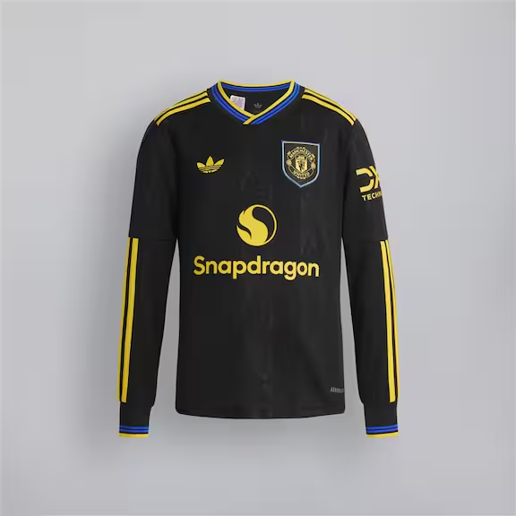 Maglia Maniche Lunghe Terza Donna Manchester United 2025/26
