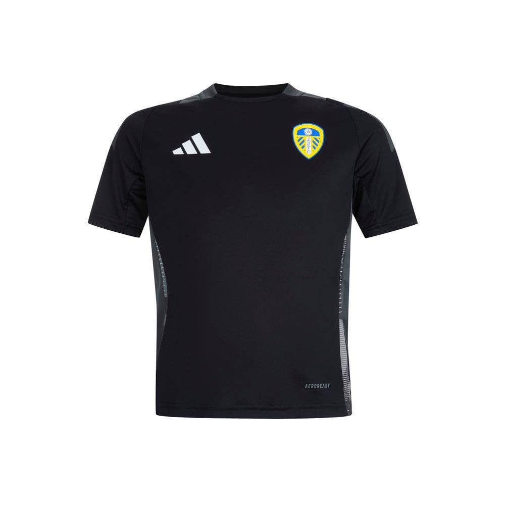Kinder Leeds United 2024/25 Drittes Authentisches Training Trikot - Schwarz