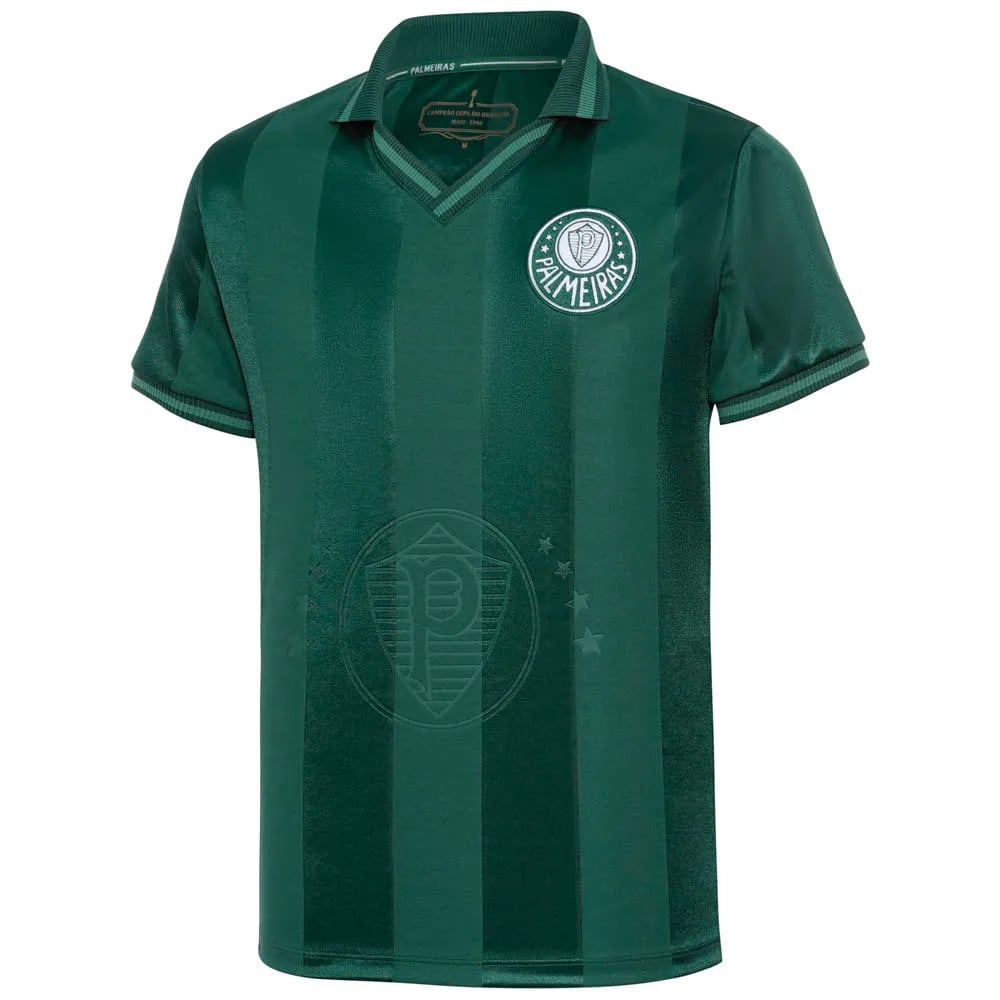 Maillot Homme Palmeiras 1998 Rétro - Vert Foncé