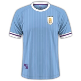 Uruguay Spielerversion Heimtrikot Copa America 2024