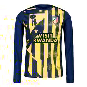 Herren Atletico Madrid 2025/26 Drittes Pre-Match-Trikot mit langen Ärmeln
