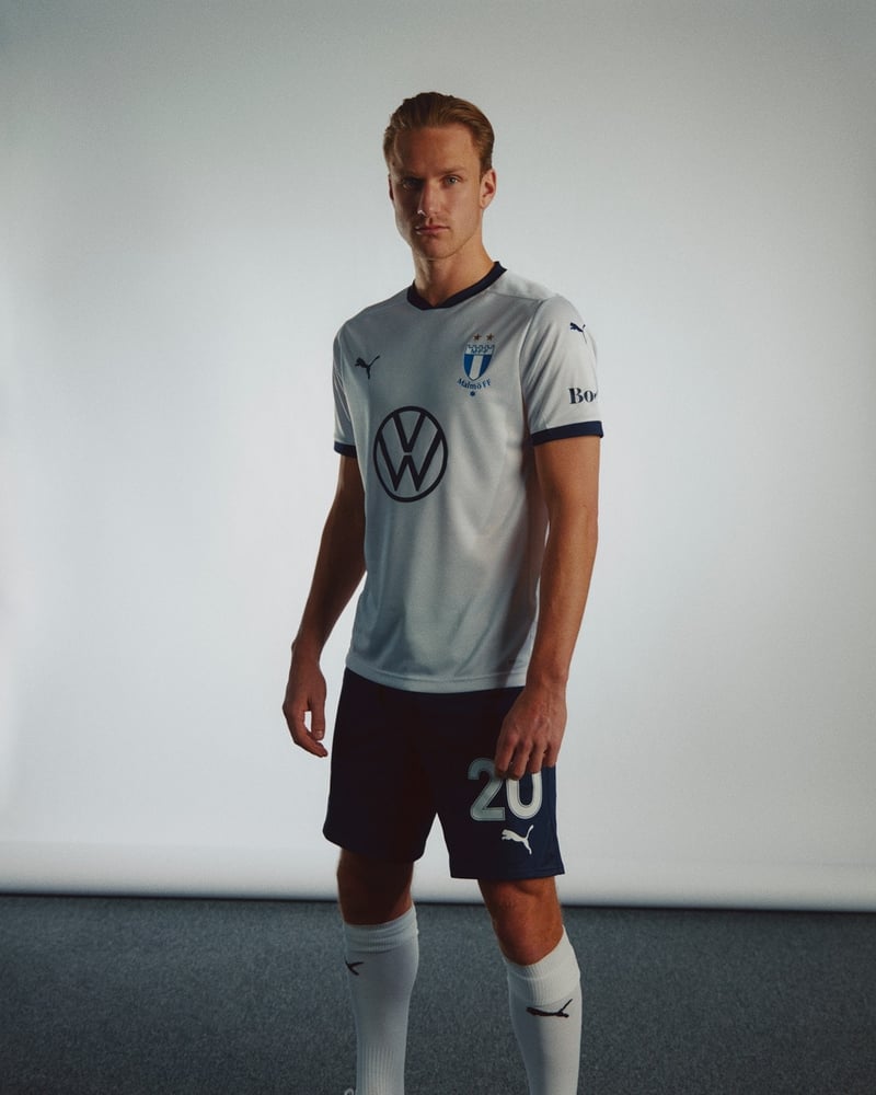 Damen Malmö FF 2024 Auswärtsshort - Schwarz