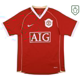 Men's Manchester United 2006/07 Home Retro Shirt Rooney #8