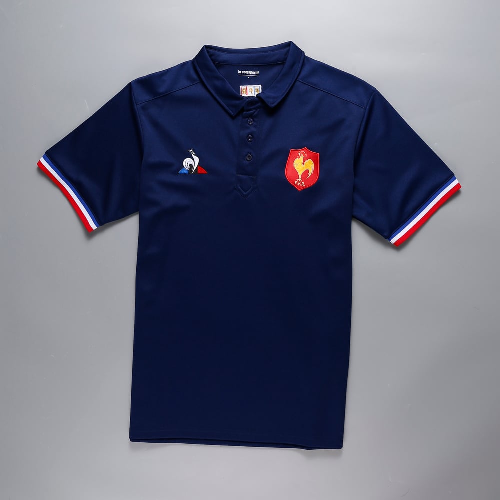 Men's France Rugby Shirt 2018 Polo Shirt