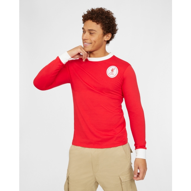 Maillot Rétro Domicile Manches Longues Homme Liverpool 1963/68