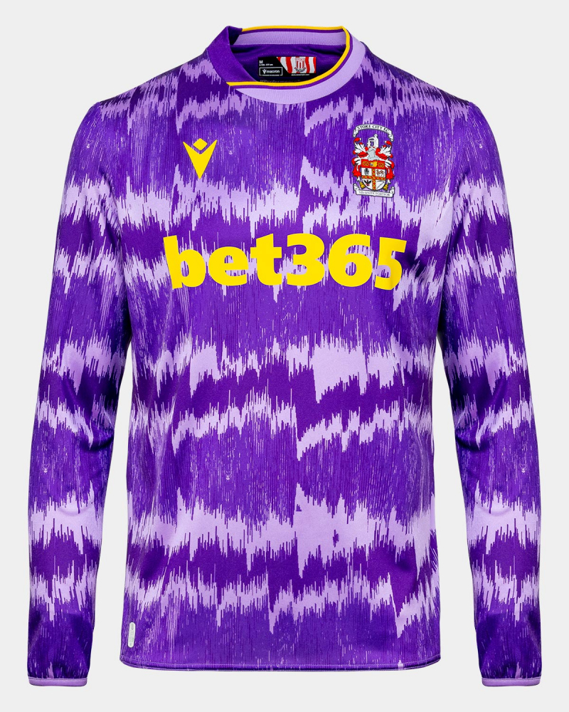 Damenlangarmtrikot Stoke City 2025/26 Auswärts