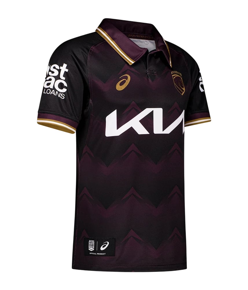 Men's Brisbane Broncos 2026 World Club Challenge Shirt