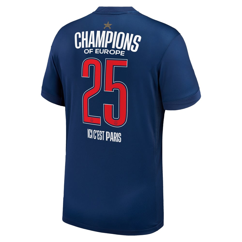Maillot Homme PSG 2024/25 Domicile Collector - Champions d’Europe 2025