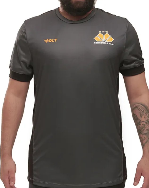 Kid's Criciúma 2024 Third Authentic Training Shirt - Gray