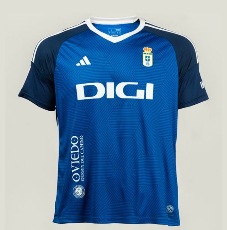 Herren Real Oviedo 2023/24 Heimtrikot