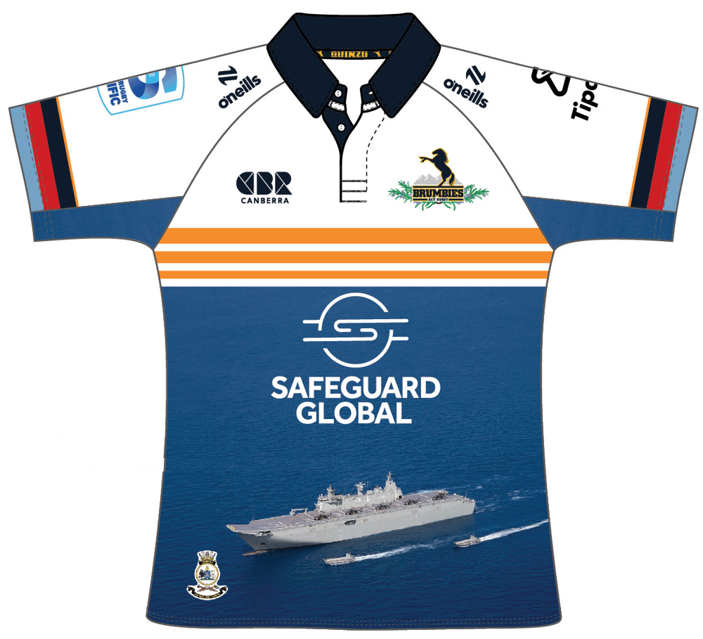 Men's ACT Brumbies 2025 Third ANZAC Shirt