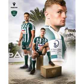 Men's Pau Section 2025/26 Third Champions Cup Shirt - Dark Green